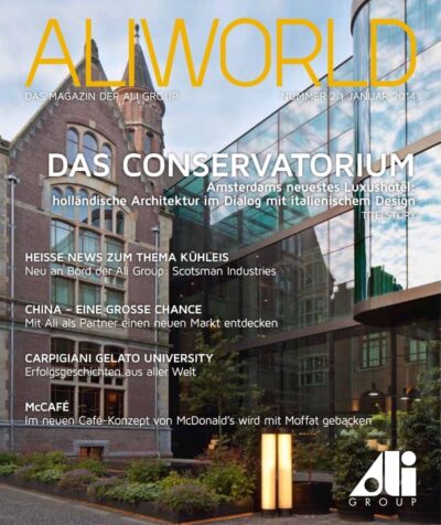 cover of aliworld international issue 2 in german