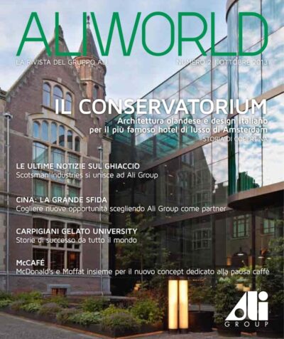 cover of aliworld international issue 2 in italian