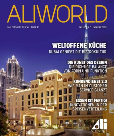 cover of aliworld international issue 3 in german