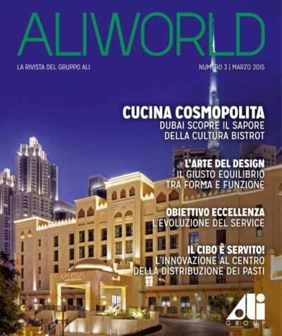 cover of aliworld international issue 3 in italian