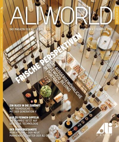 cover of aliworld international issue 4 in german