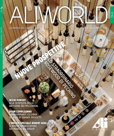 cover of aliworld international issue 4 in italian