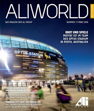 cover of aliworld international issue 7 in german