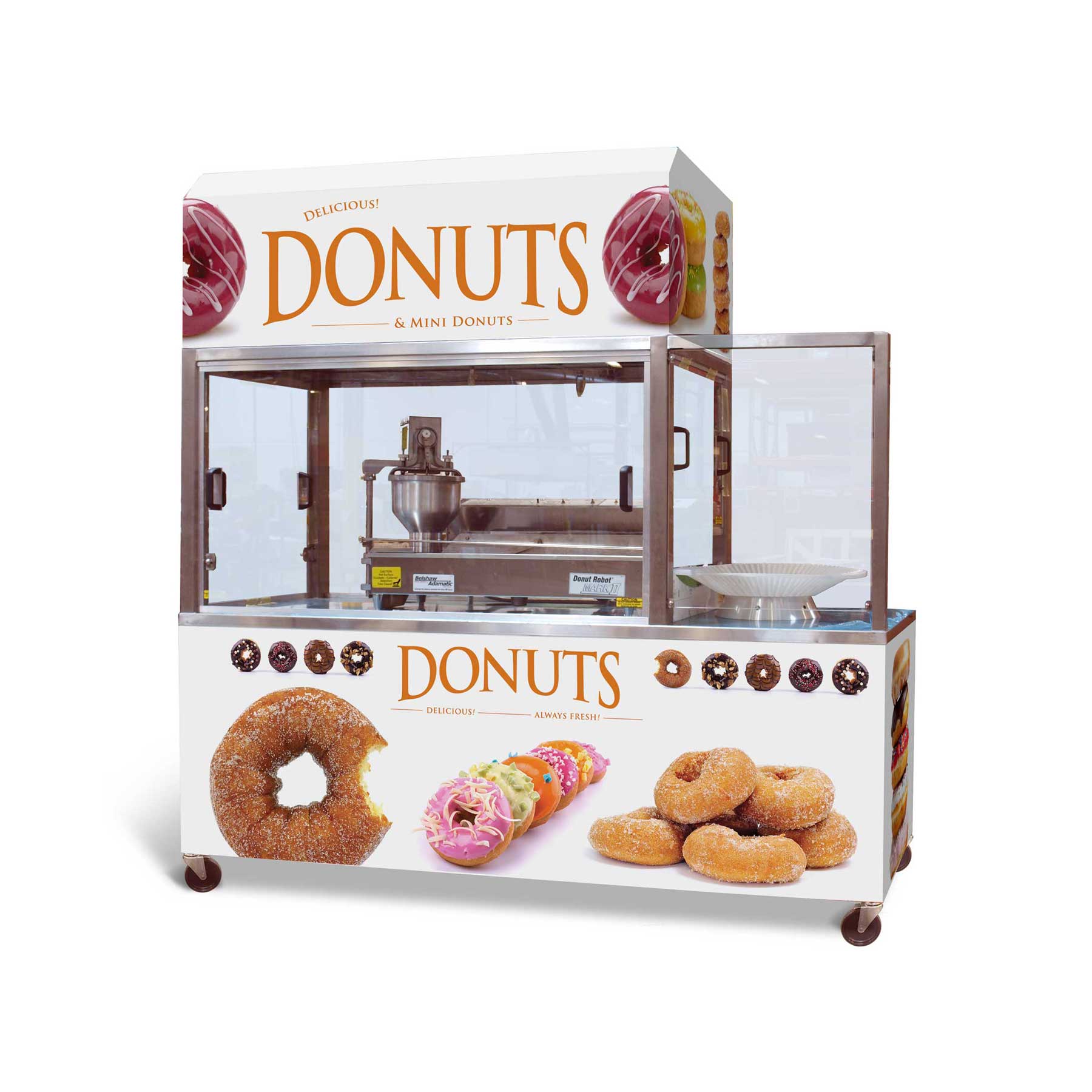 image of a Belshaw insider ventless donut machine.