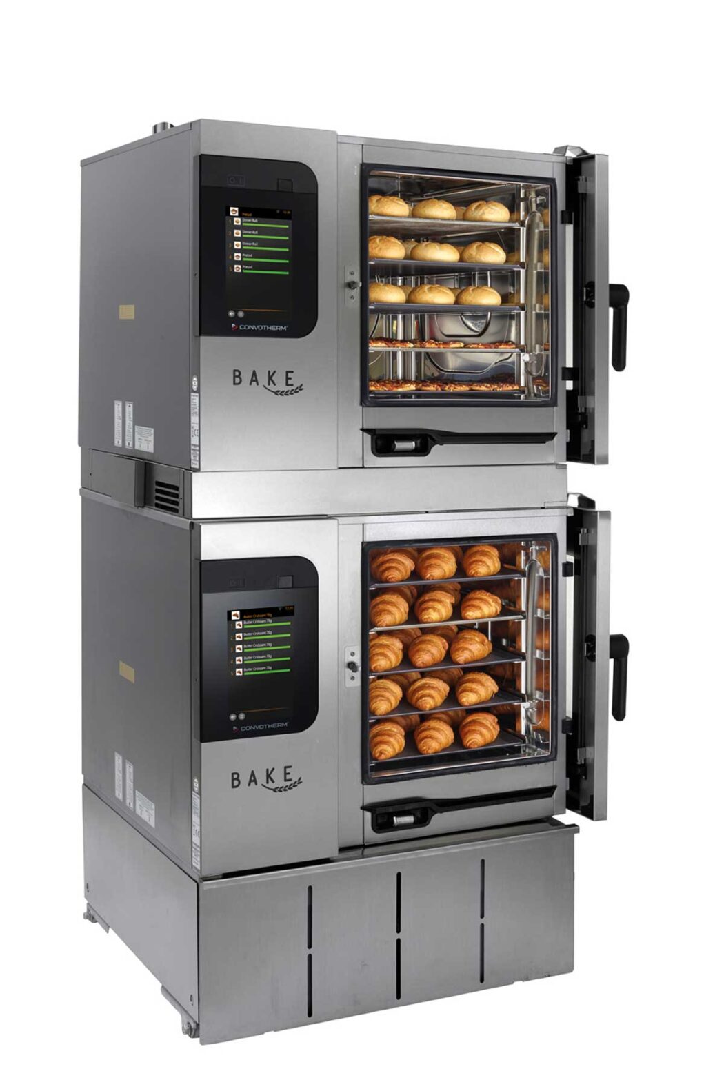 image of a Convotherm maxx pro BAKE 6.10 double stack with stacking kit.