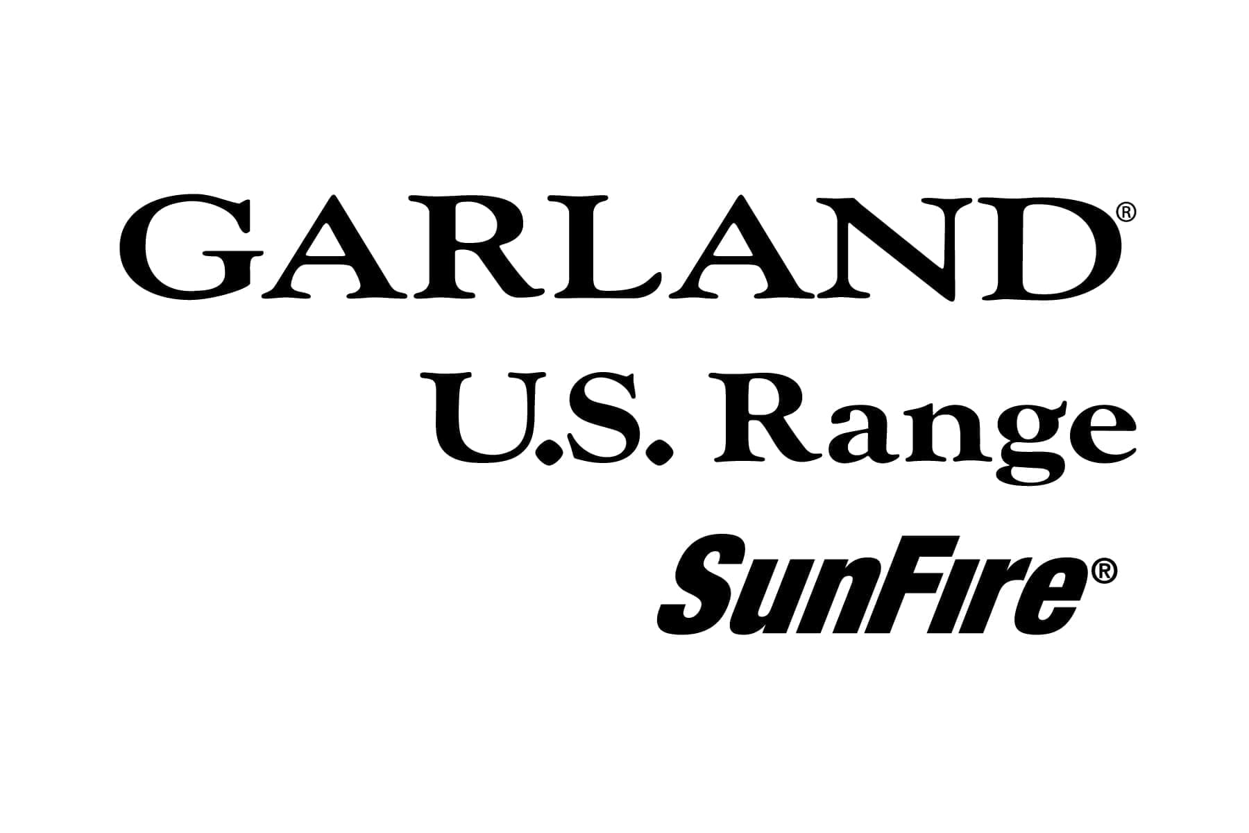 image of Garland, US Range and SunFire logo.