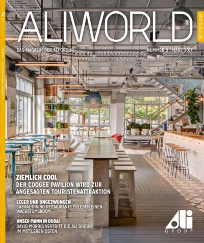 cover of aliworld international issue 5 in german