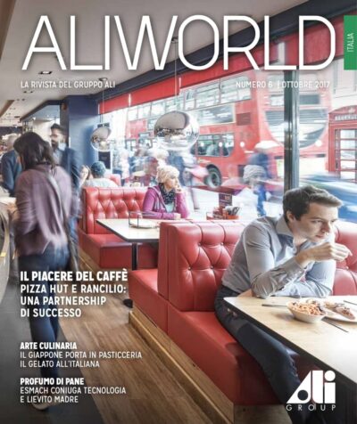 cover of aliworld international issue 6 in italian