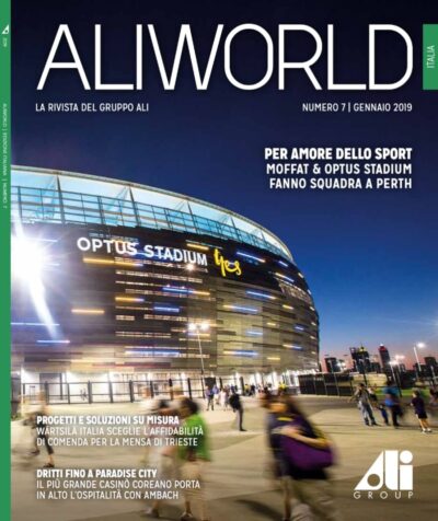 cover of aliworld international issue 7 in italian