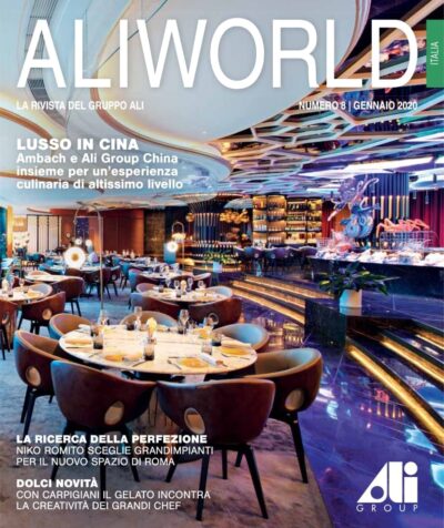 cover of aliworld international issue 8 in italian