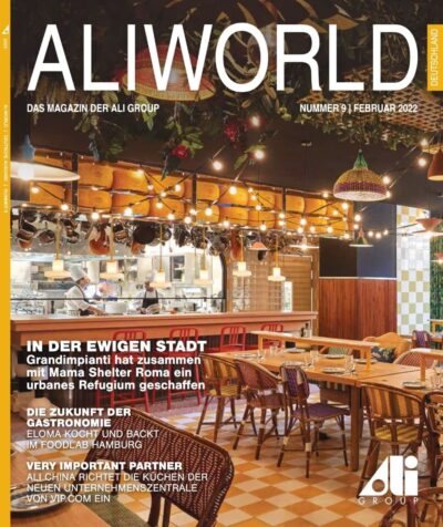 cover of aliworld international issue 9 in german