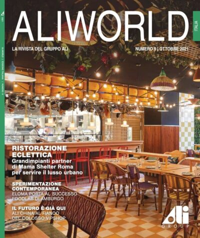 cover of aliworld international issue 9 in italian