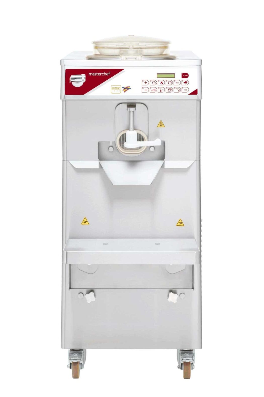 image of an Iceteam Ott Freezer Masterchef Multifunction unit freezes, pasteurizes, cooks, melts.