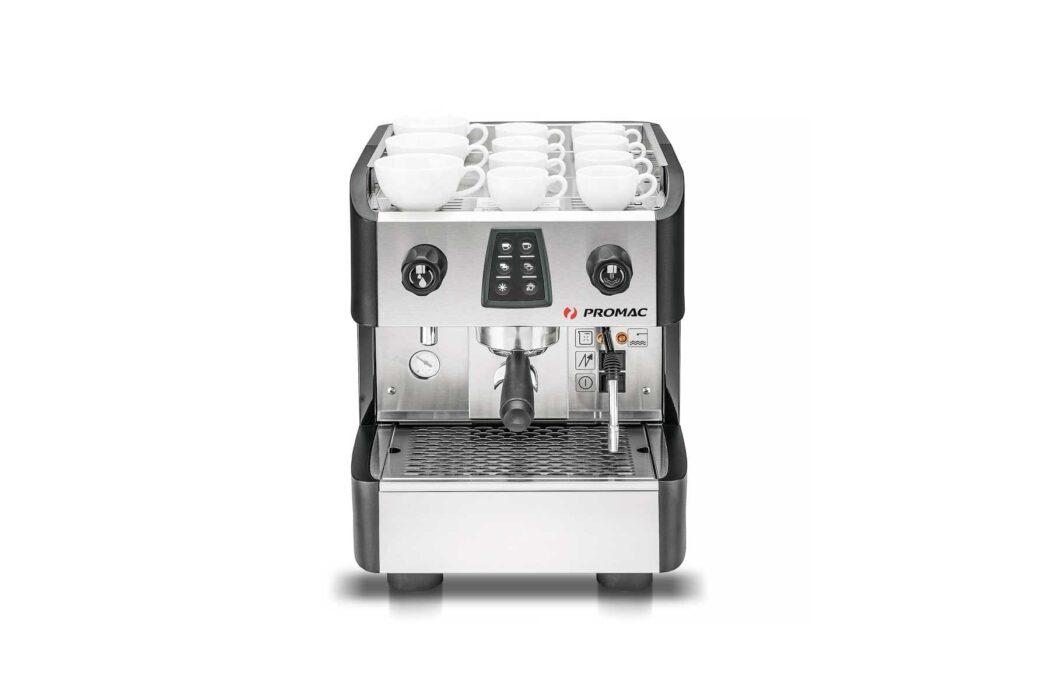 image of a Promac Green CLUB Me single-group espresso machine.