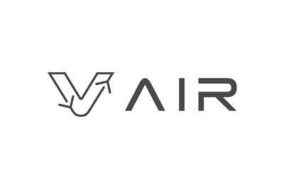 image of V Air logo.