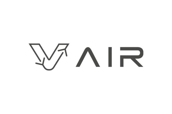 image of V Air logo.