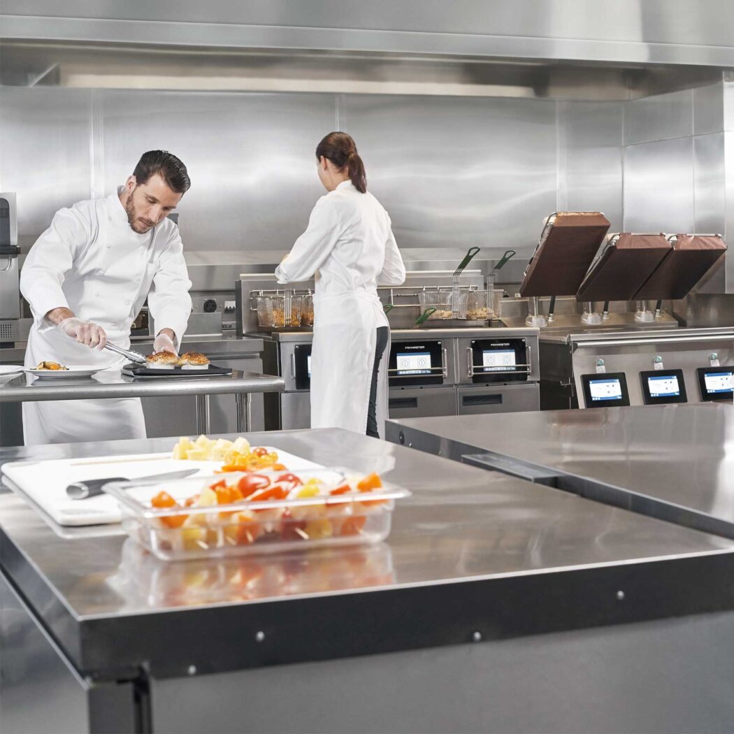 image of Welbilt chefs cooking.